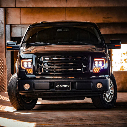 How to Switch to Amber Daytime Running Light (DRL) for AlphaRex 09-14 Ford F150 MKII Headlights