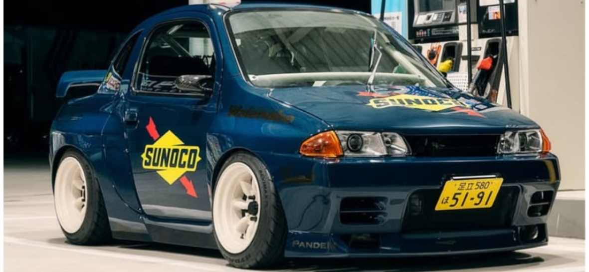 NEW] “POCKET BUNNY” R32 GT-R – Rocket Bunny Pandem