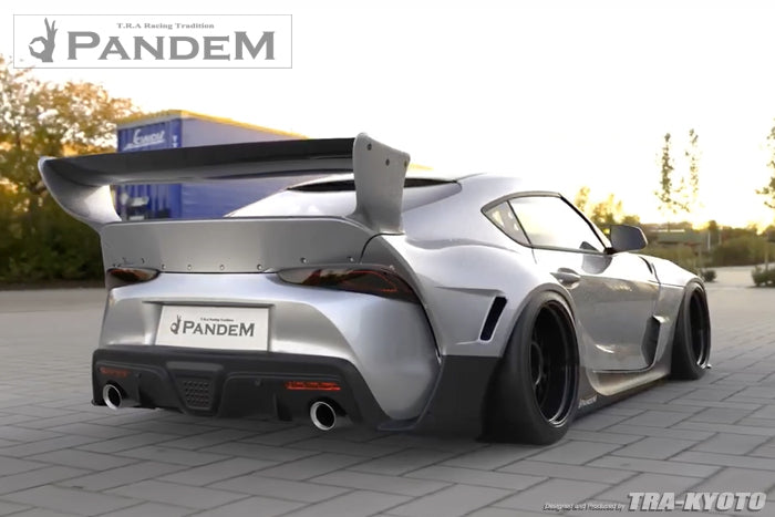 Pandem | V1.0 Toyota GR Supra A90 / A91 + Whale Tail Wing | 2019-2025