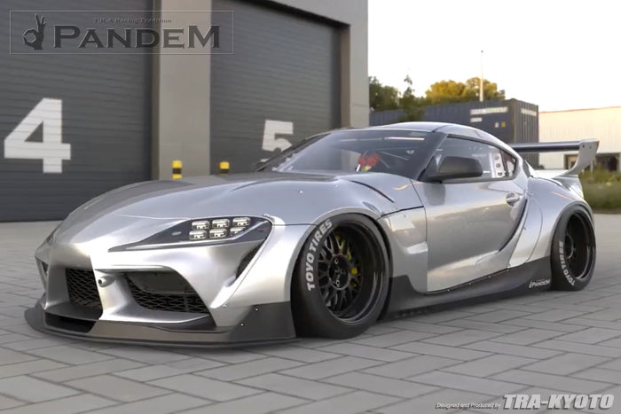 Pandem | V1.0 Toyota GR Supra A90 / A91 + Whale Tail Wing | 2019-2025