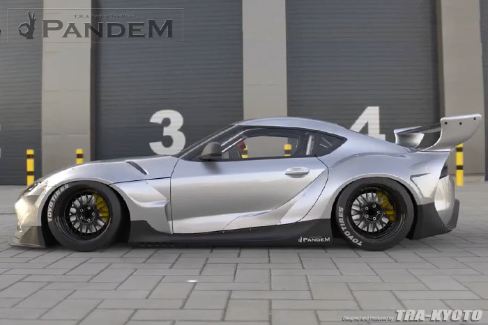 Pandem | V1.0 Toyota GR Supra A90 / A91 + Whale Tail Wing | 2019-2025