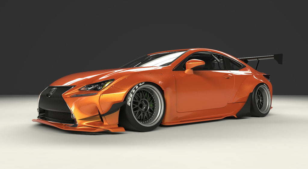 Rocket Bunny Racing | V1.0 Lexus RC-F + GT Wing |