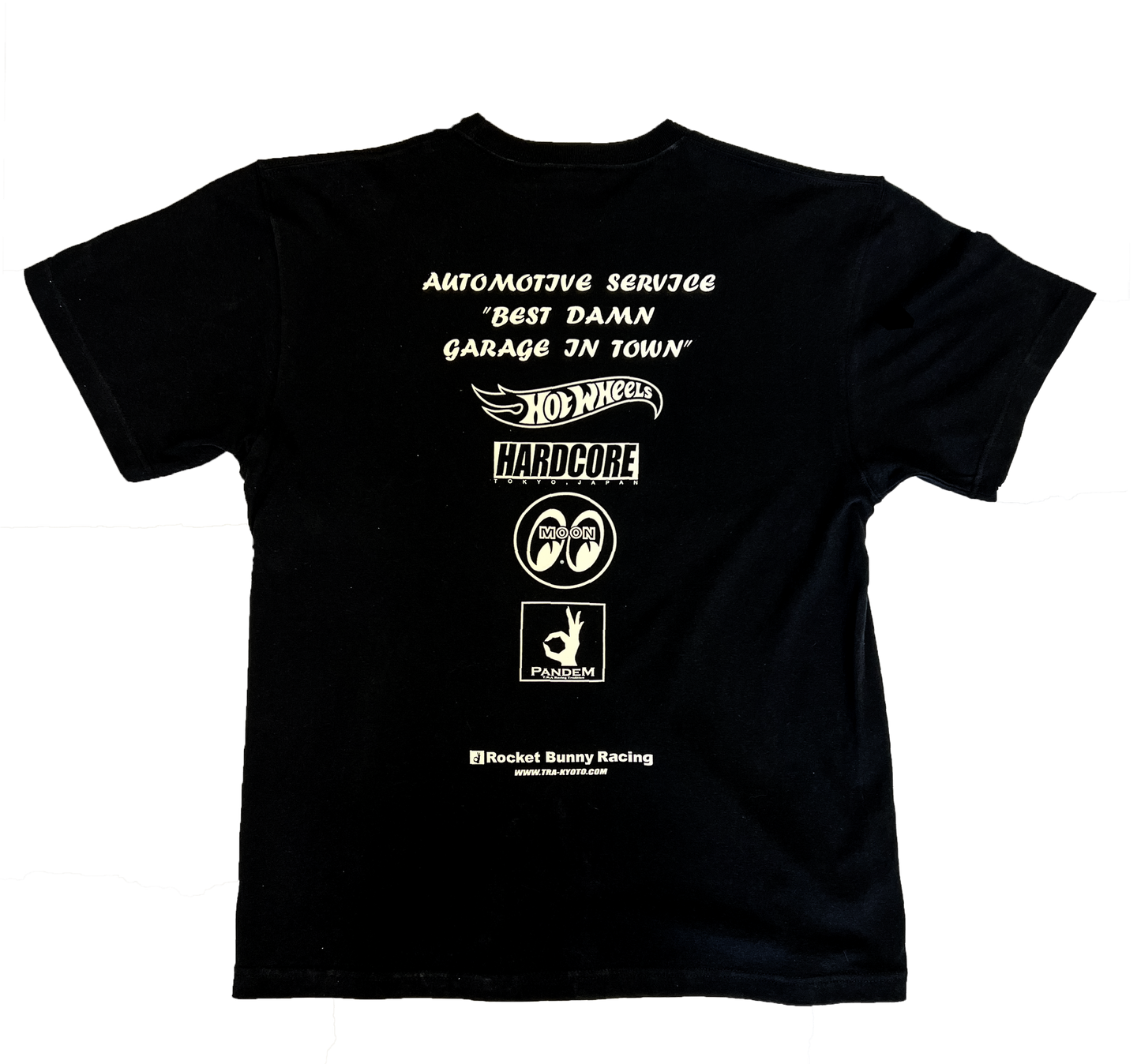 DAMN GARAGE × Rocket Bunny Racing × Pandem | DAMN GARAGE T Shirt | DISCON