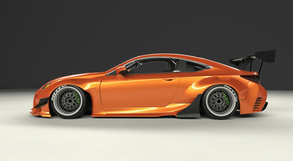 Rocket Bunny Racing | V1.0 Lexus RC-F + GT Wing |