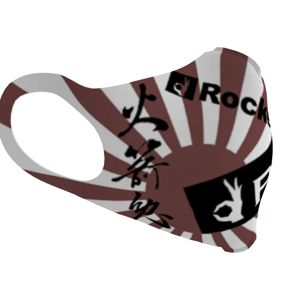 Pandem FACE MASK "FLAG OF THE RISING SUN" | Rocket Bunny Racing × Pandem