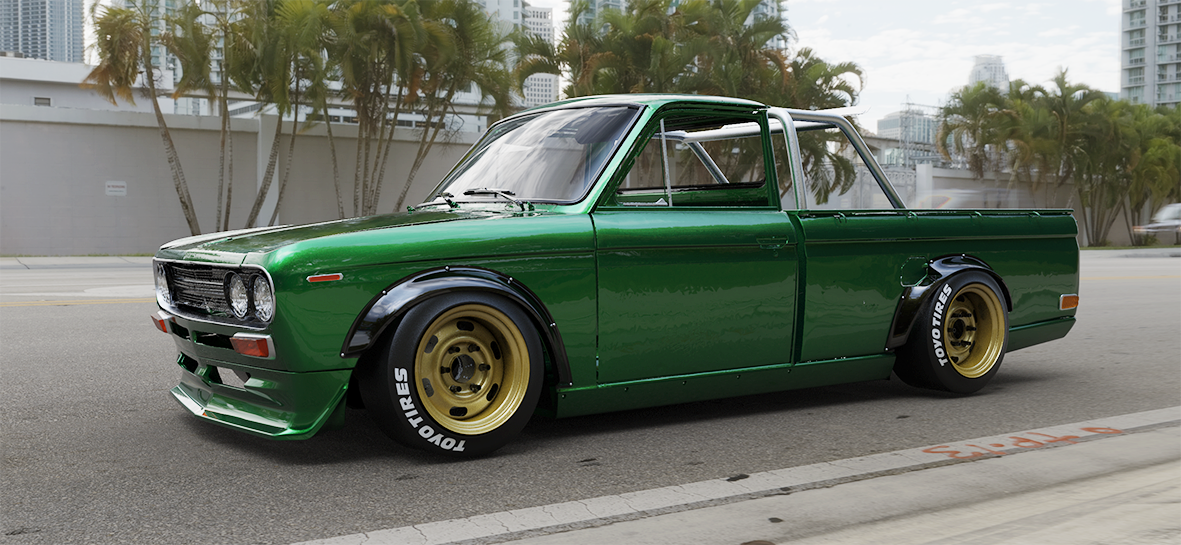 Pandem | V1.0 Datsun 521 2-Door Pickup Ute | 1968 - 1972