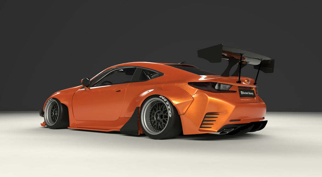 Rocket Bunny Racing | V1.0 Lexus RC-F + GT Wing |