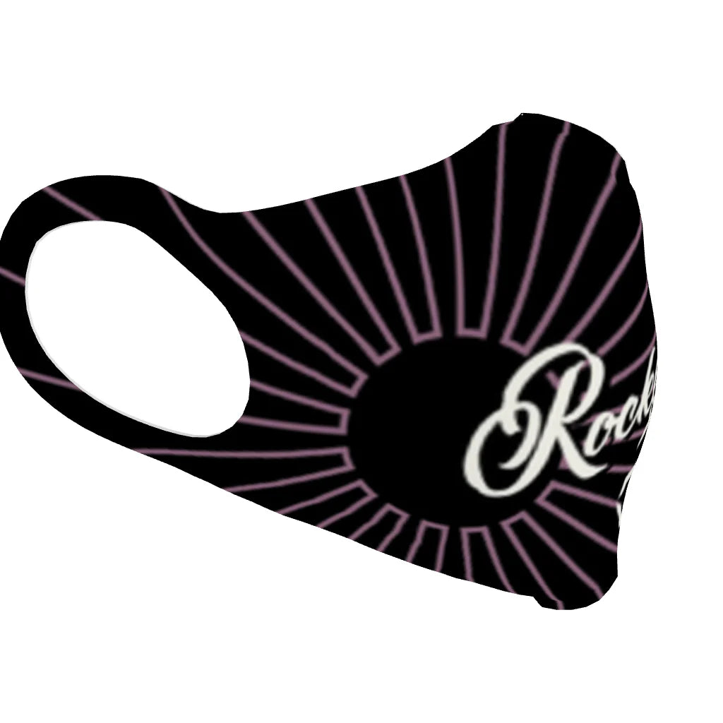 Pandem FACE MASK "FLAG OF THE RISING SUN" with Logo | WHITE | Rocket Bunny Racing × Pandem