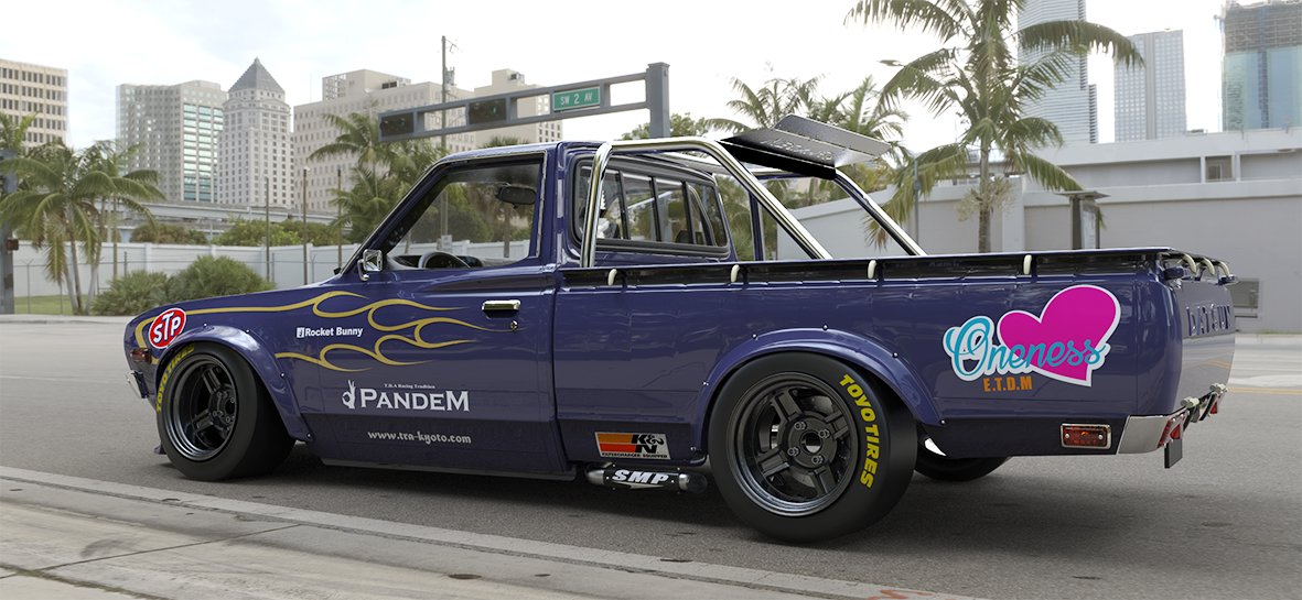 Pandem | V1.0 Datsun 620 Pickup Ute | 1973 - 1979