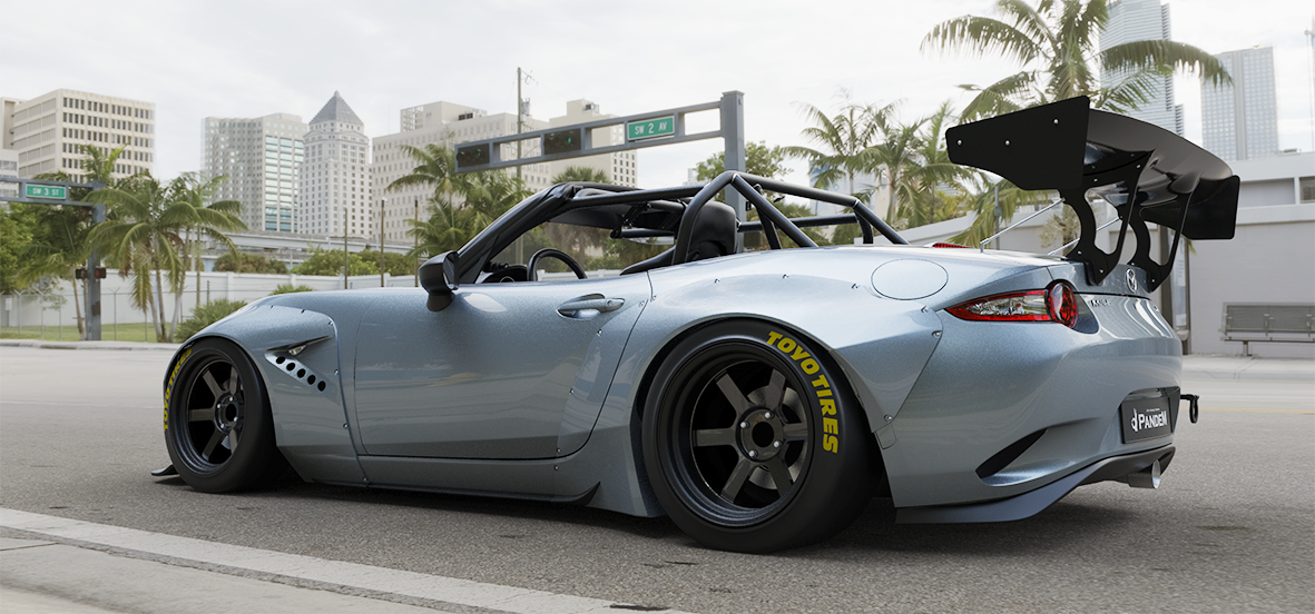 Pandem | V1.0 Mazda ND MX-5 Miata + GT Wing | 2015+
