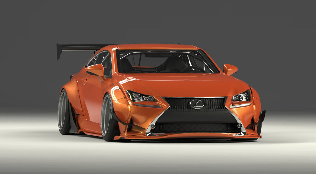Rocket Bunny Racing | V1.0 Lexus RC-F + GT Wing |