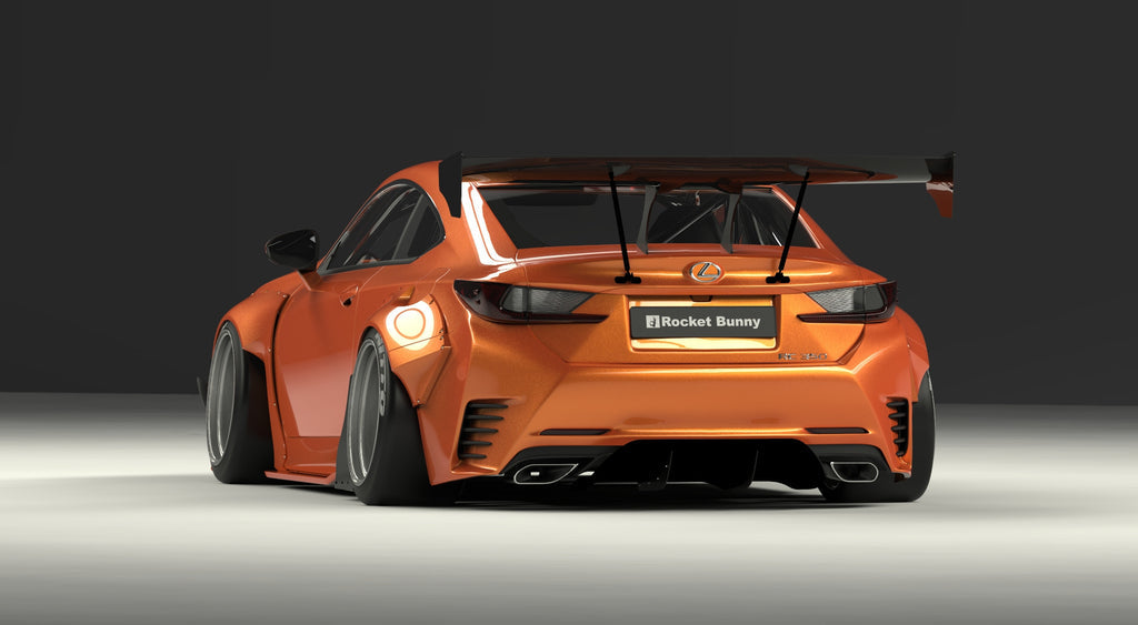 Rocket Bunny Racing | V1.0 Lexus RC-F + GT Wing |