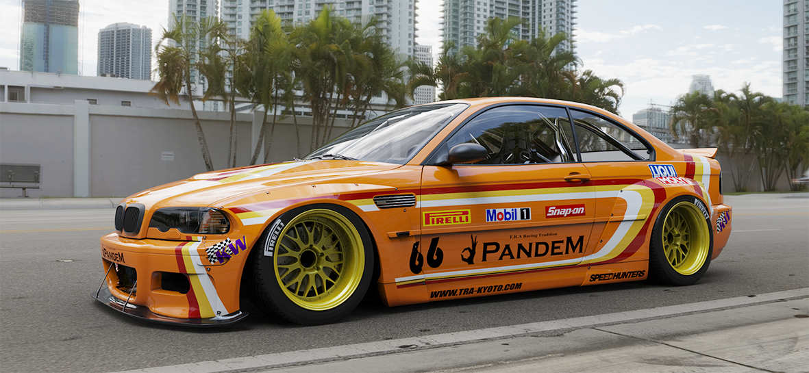 Pandem | V1.0 BMW E46 M3 with Duck Wing | 2000 - 2006