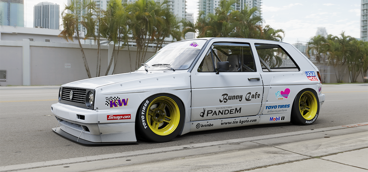 Pandem Racing | V1.0 Volkswagen Golf MK2 | 1983 - 1992