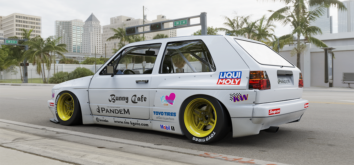 Pandem Racing | V1.0 Volkswagen Golf MK2 | 1983 - 1992