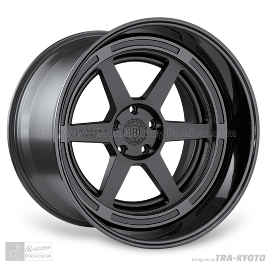 ROHANA × Rocket Bunny Racing | RPM-1 | SATIN BLACK / GLOSS BLACK