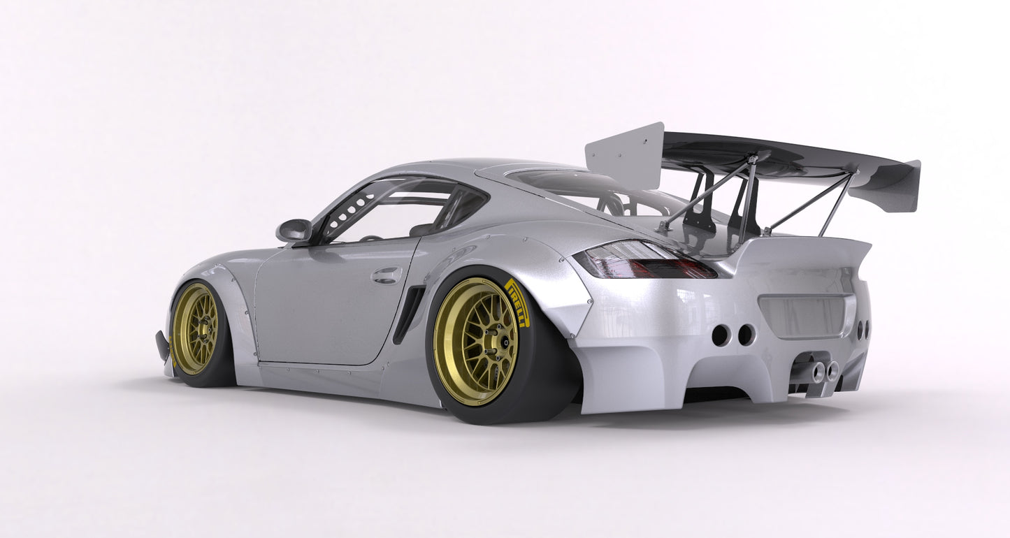 Pandem | V1.0 Porsche Cayman 987.1 + GT Wing | 2005 - 2012