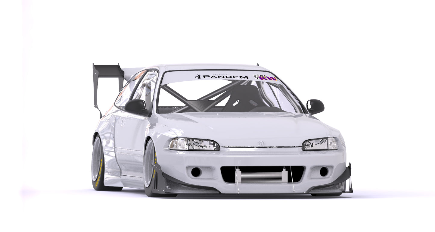 Pandem | V1.5 Honda EG Civic + Roof Wing | 1991 - 1995