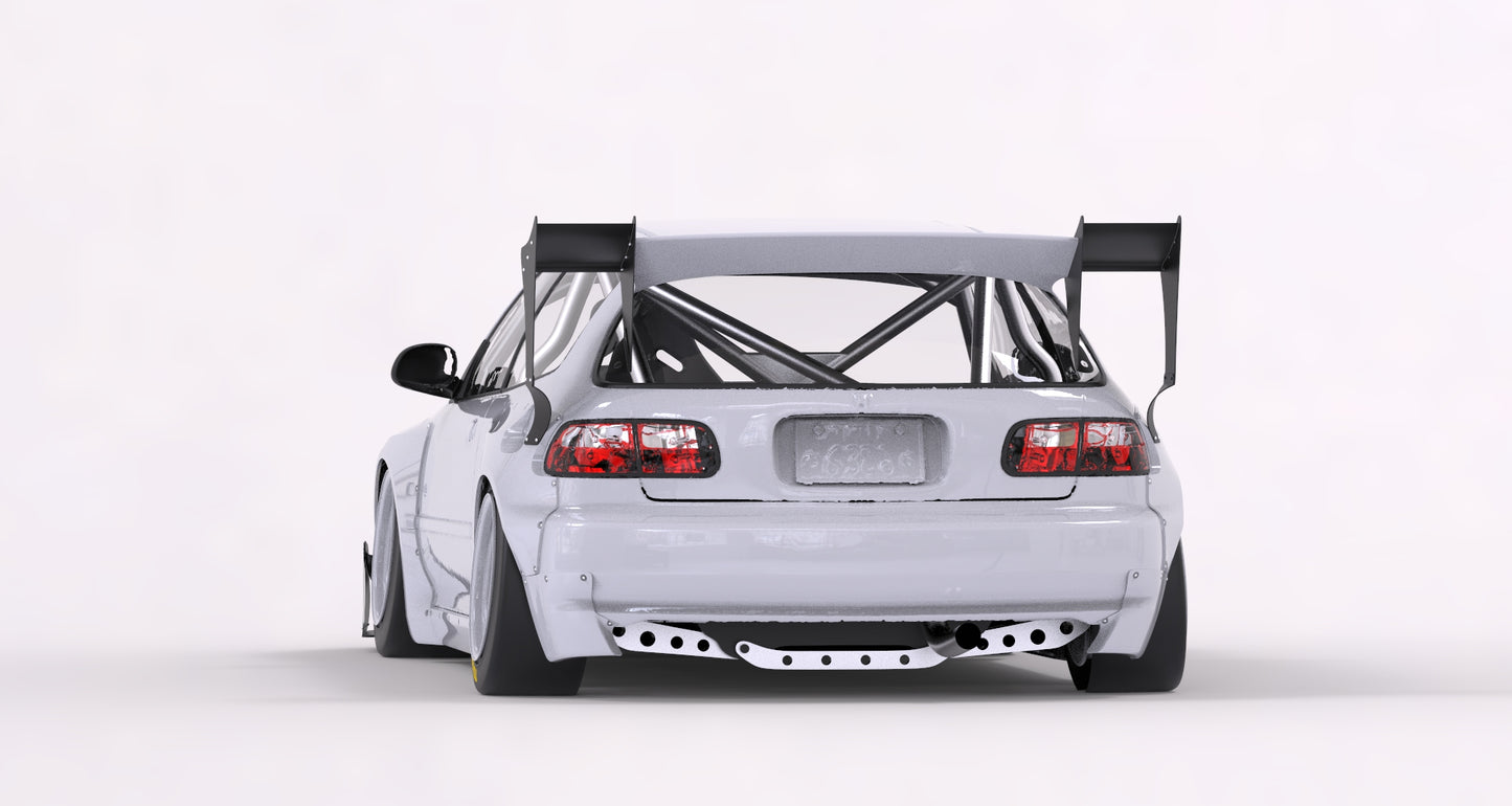 Pandem | V1.5 Honda EG Civic + Roof Wing | 1991 - 1995
