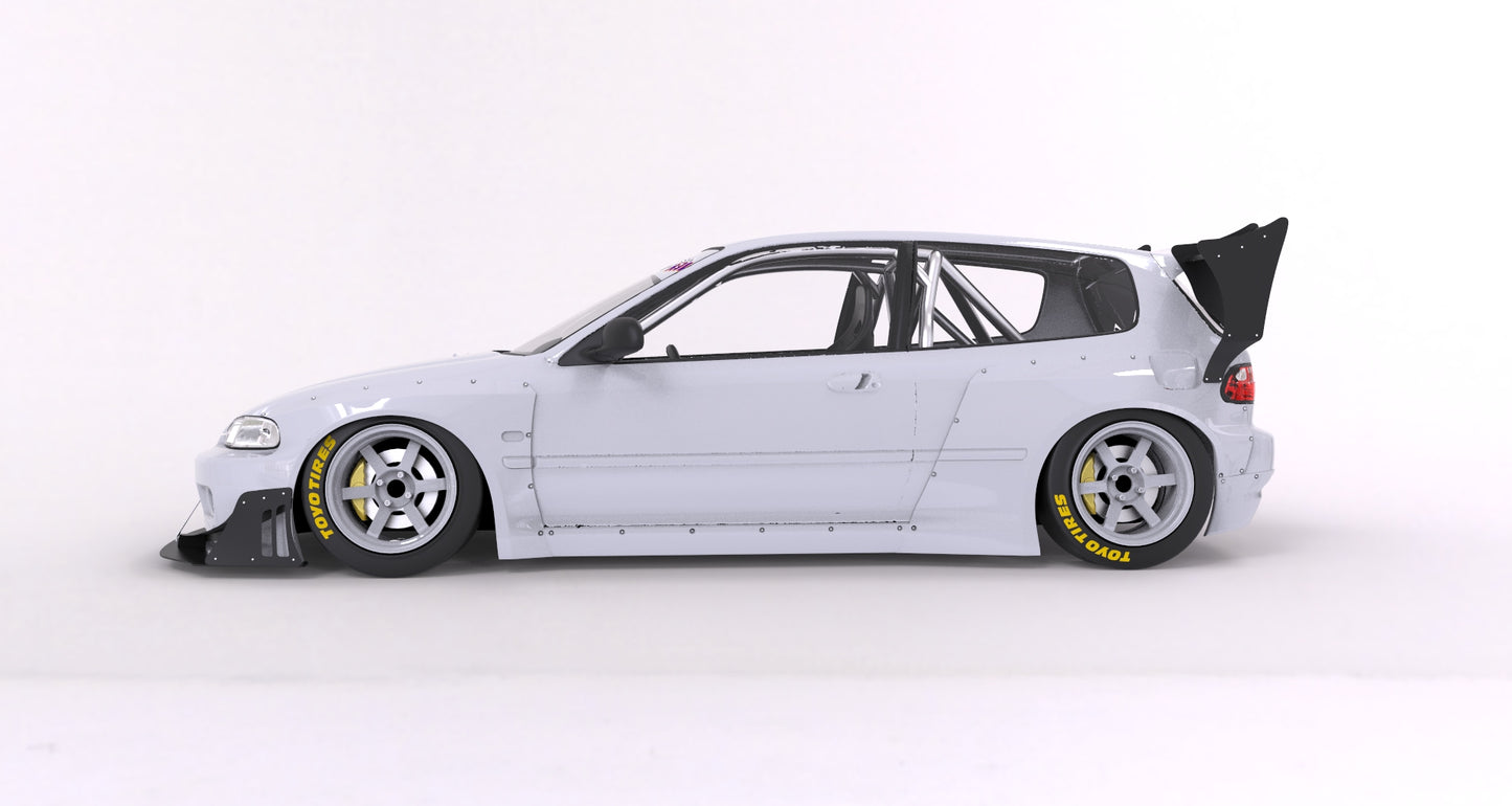 Pandem | V1.5 Honda EG Civic + Roof Wing | 1991 - 1995