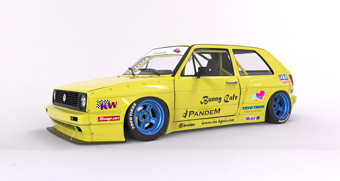 Pandem Racing | V1.0 Volkswagen Golf MK2 | 1983 - 1992