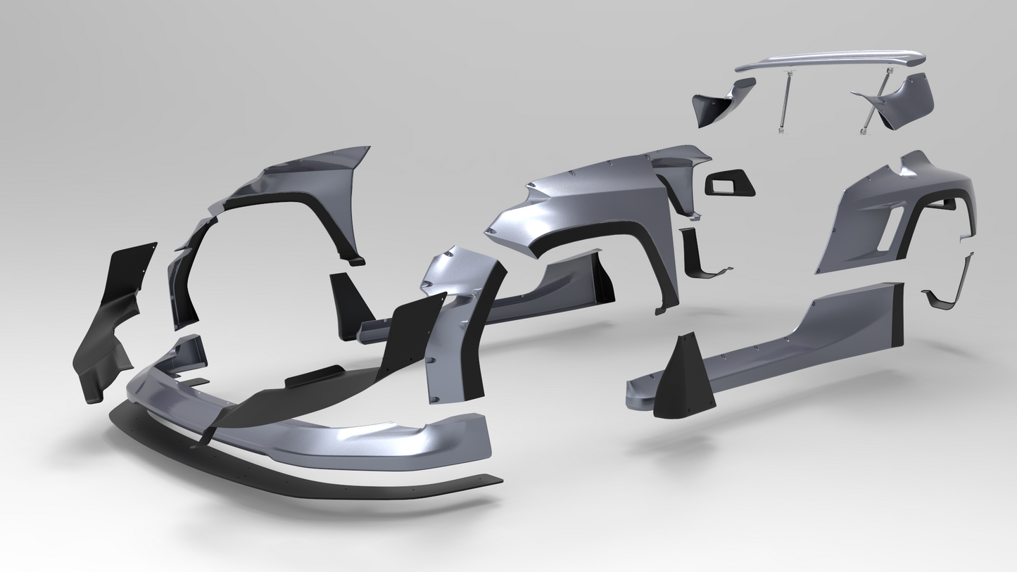 Pandem | V1.0 Toyota GR Yaris + Rear Wing | 2020+