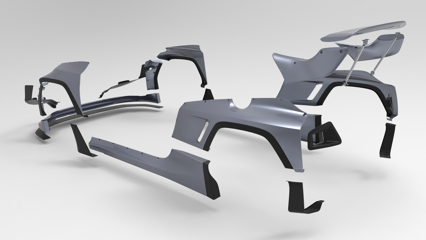 Pandem | V1.0 Toyota GR Yaris + Rear Wing | 2020+