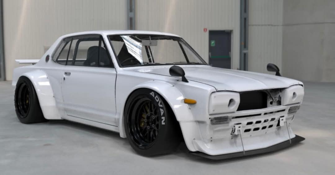 Pandem | V2.0 Nissan Hakosuka Skyline 2000 GT-R KPGC-10 + Rear Wing | 1969 - 1972