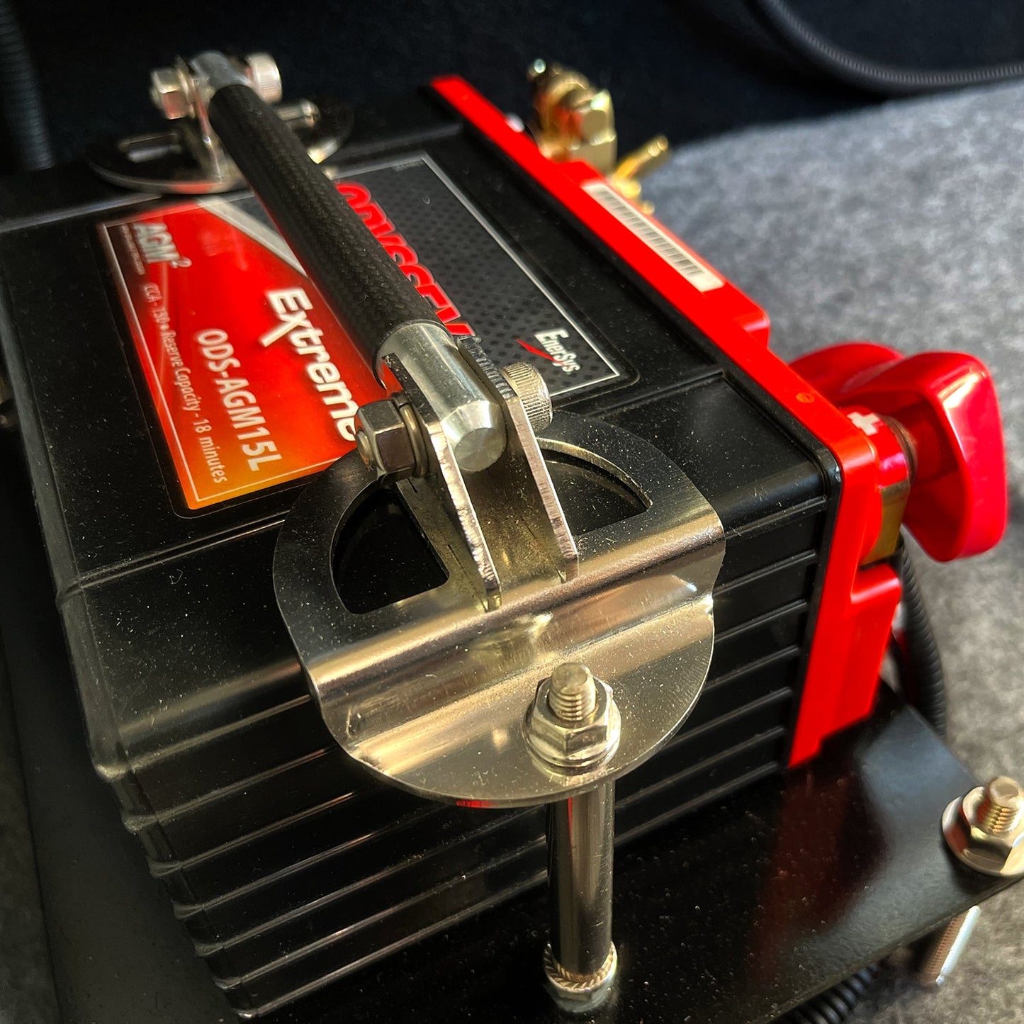 Pandem | Carbon Fibre Battery Stay
