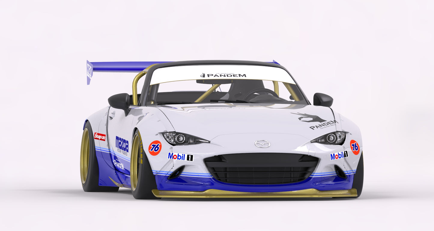 Pandem | V1.0 Mazda ND MX-5 Miata + GT Wing | 2015+