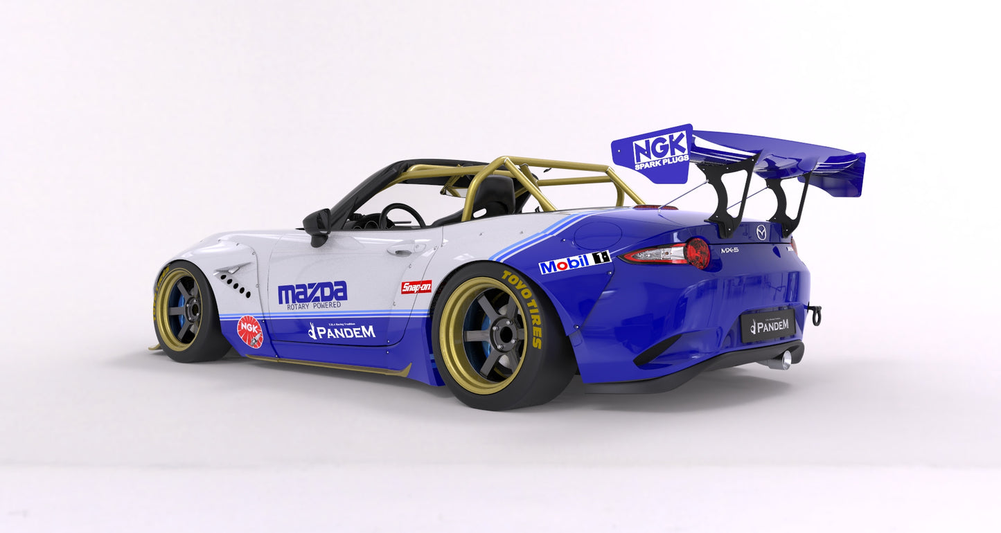 Pandem | V1.0 Mazda ND MX-5 Miata + GT Wing | 2015+