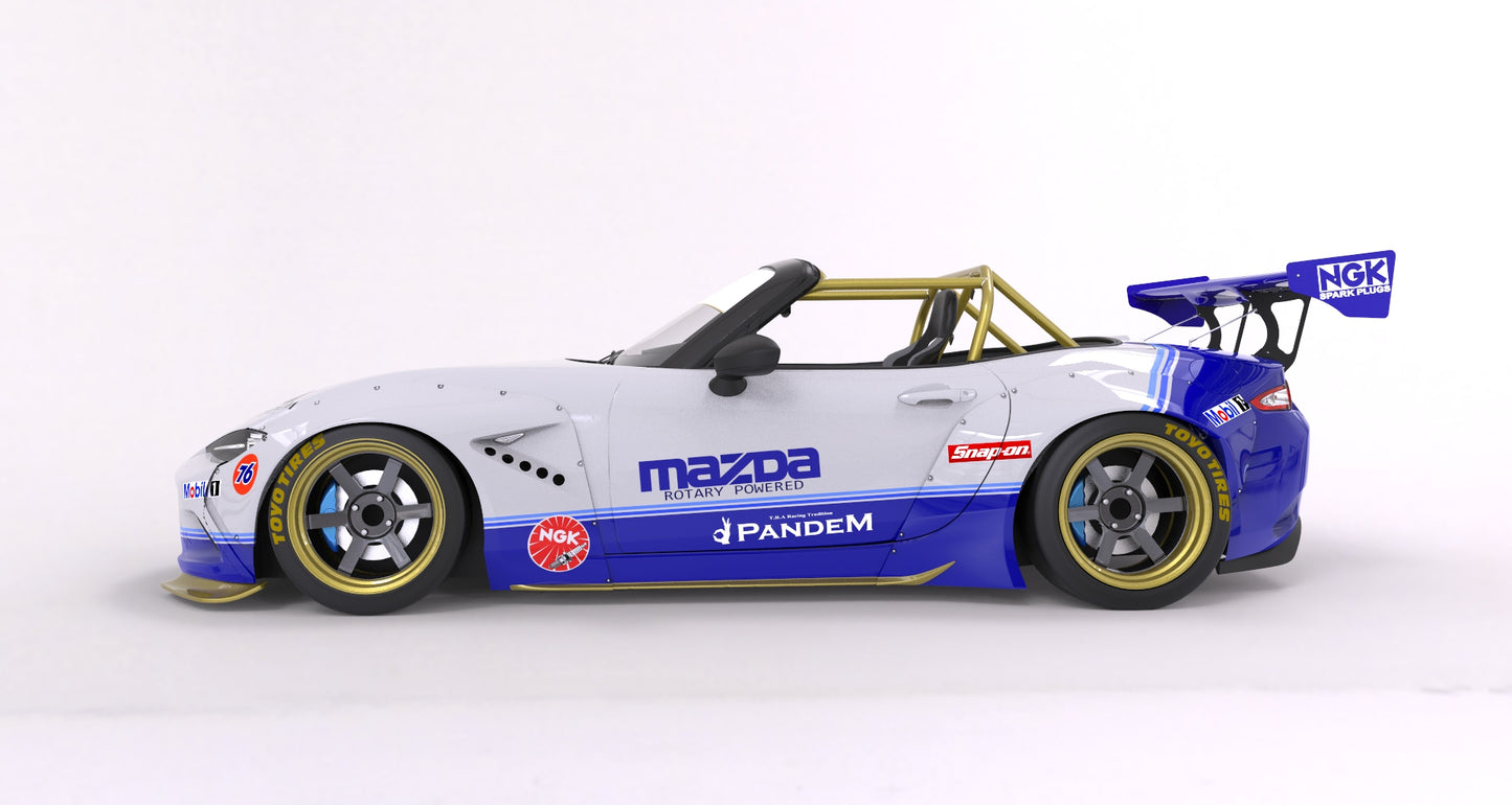 Pandem | V1.0 Mazda ND MX-5 Miata + GT Wing | 2015+
