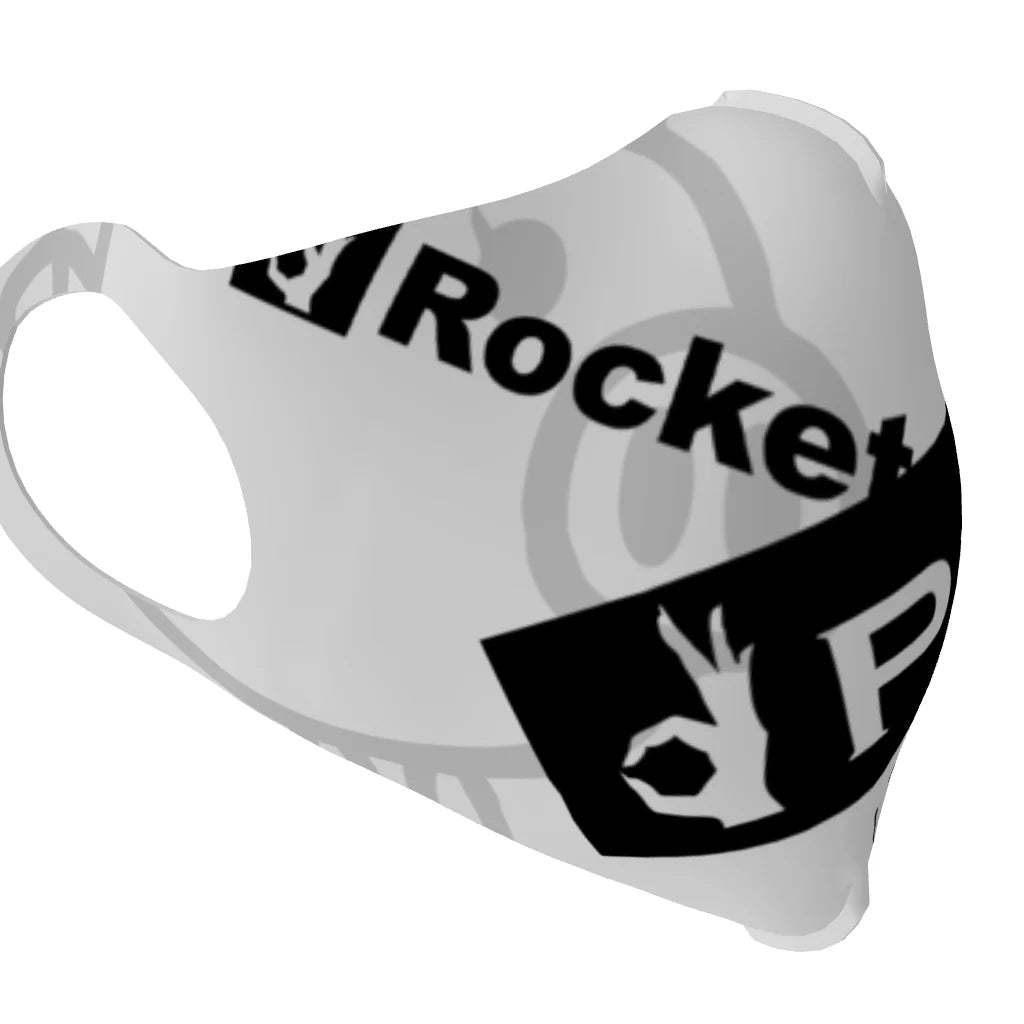 Pandem FACE MASK | WHITE | Rocket Bunny Racing × Pandem