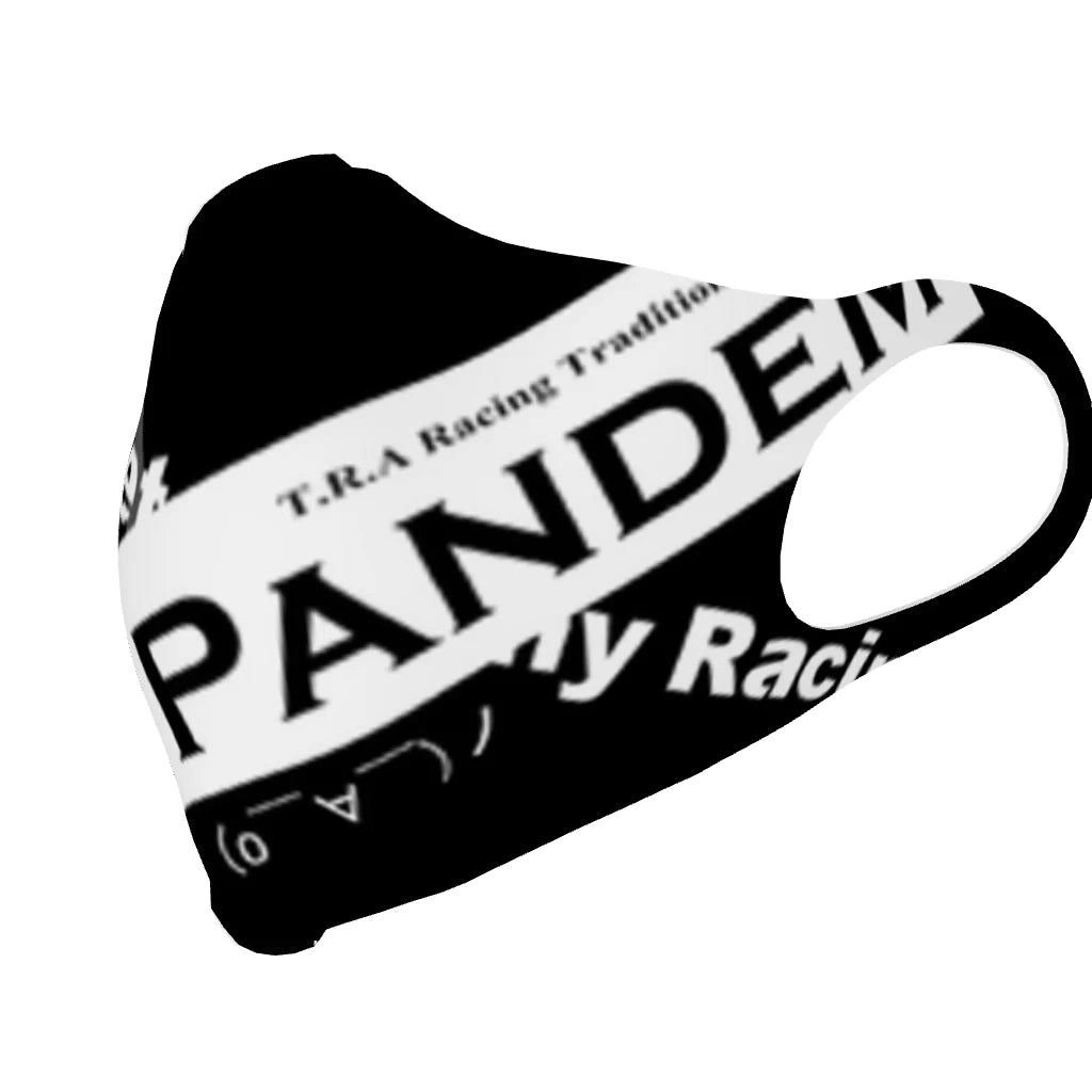 Pandem FACE MASK | BLACK | Rocket Bunny Racing × Pandem