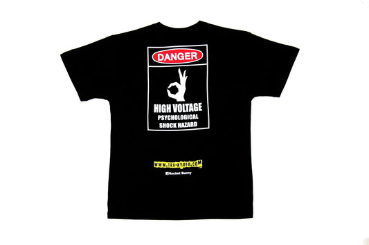 Rocket Bunny Racing × Pandem | “HIGH VOLTAGE” TRAKYOTO.COM T Shirt | BLACK