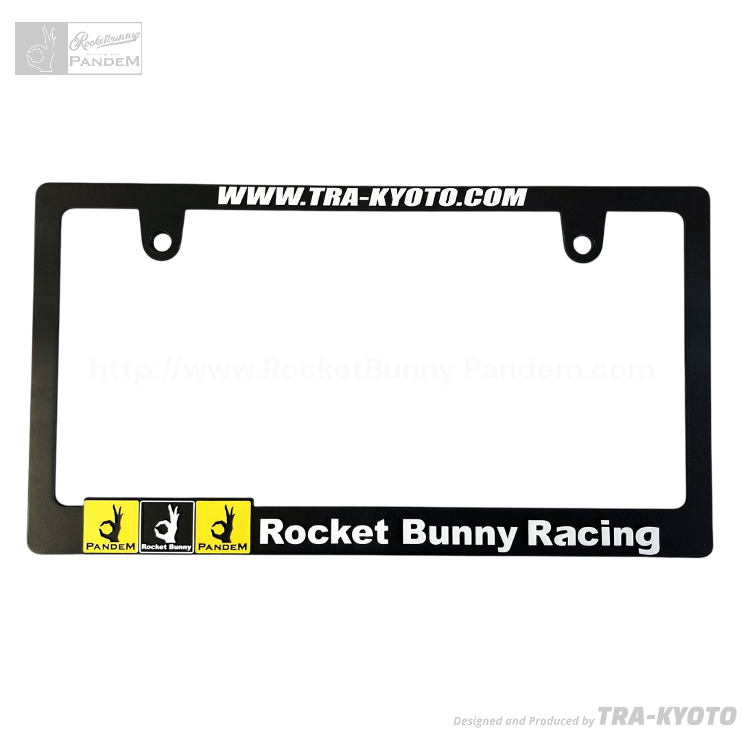 Pandem × Rocket Bunny Racing | License Plate Frame Cover
