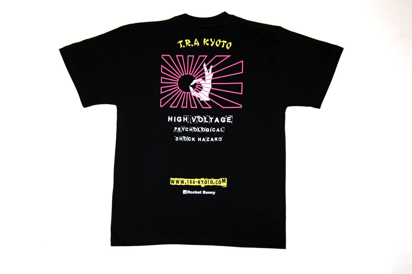 Rising Sun SHOCK HAZARD | Rocket Bunny Racing × Pandem T Shirt
