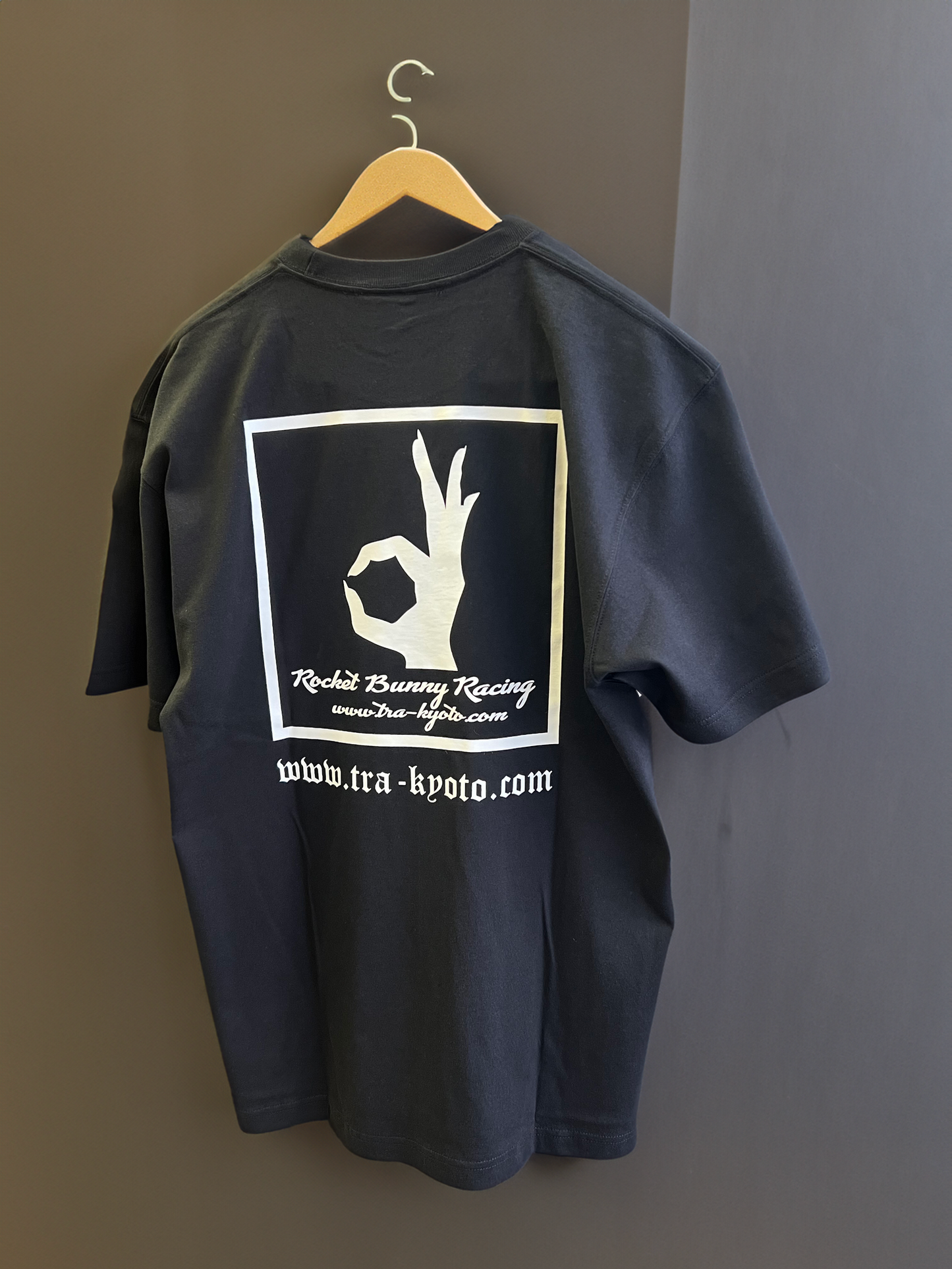 Hand Sign TRA KYOTO T Shirt | Rocket Bunny Racing | DISCON