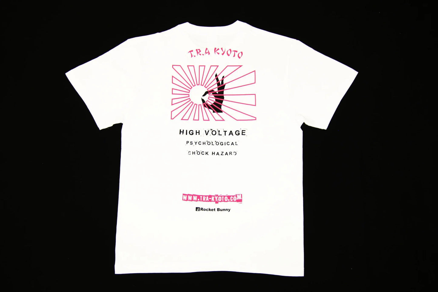 Rising Sun SHOCK HAZARD | Rocket Bunny Racing × Pandem T Shirt
