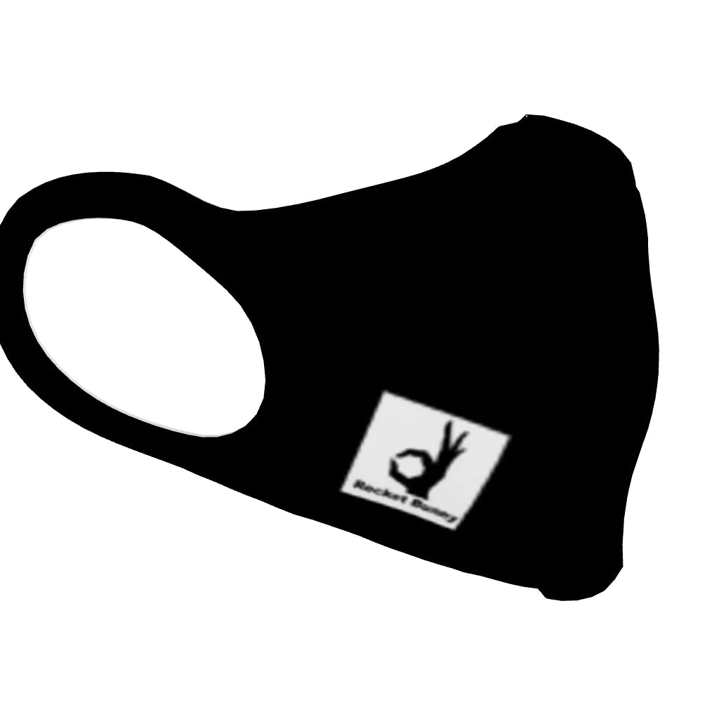 Pandem FACE MASK Framed with Logo | BLACK | Pandem