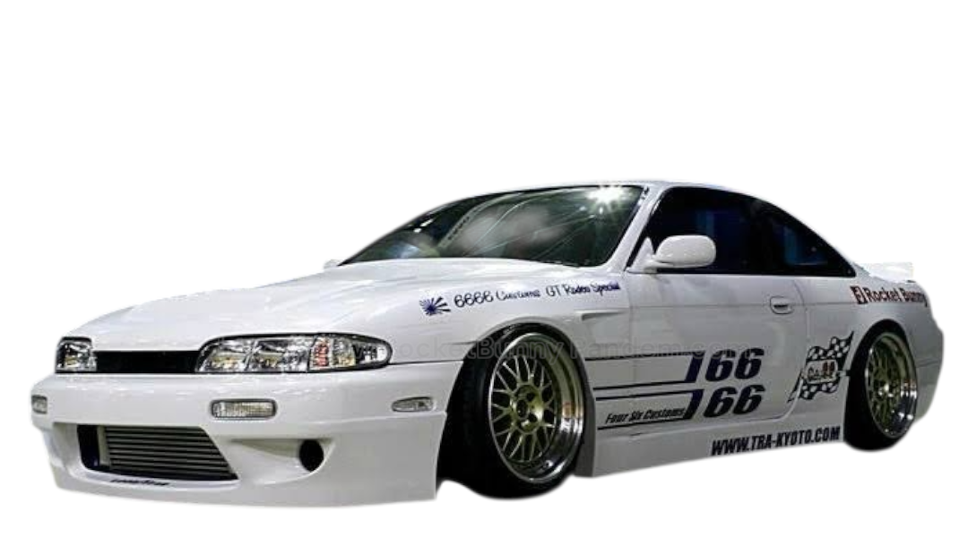 Rocket Bunny Racing | V1.0 Nissan Silvia [S14] + Duck Wing | 1994