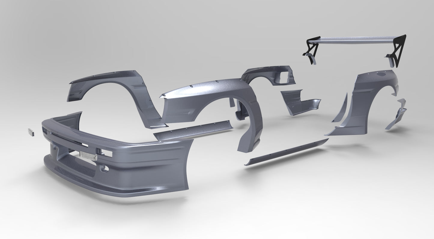 Pandem | V1.0 Toyota Corolla Levin AE86 + GT Wing | 1983 - 1987
