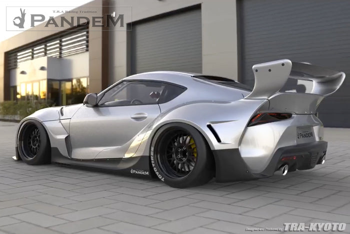 Pandem | V1.0 Toyota GR Supra A90 / A91 + Whale Tail Wing | 2019-2025