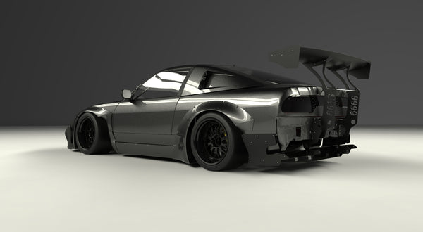GReddy Rocket Bunny RPS13 V2 6666 GT Wing | 1989-1993 Nissan 240SX (17020388) main image 1