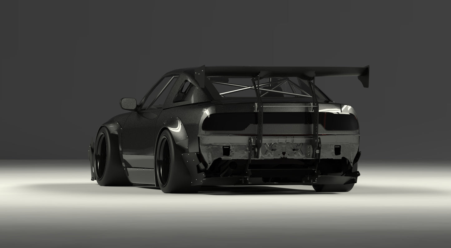 Rocket Bunny Racing | V2.0 Nissan 180SX / 240SX [RPS13] + Wing [Options] | 1989 - 1993