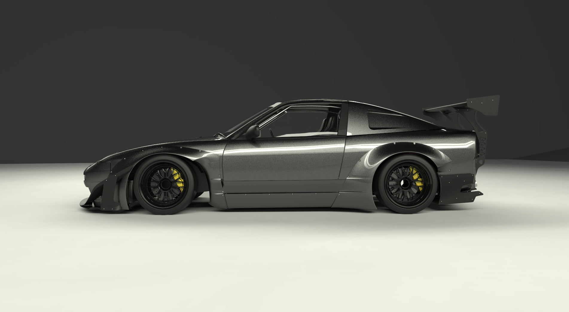 ニッサン シルビア S13 180SX Rocket Bunny リアウィング ニッサン シルビア S13 180SX Rocket Bunny リアウィング Rocket