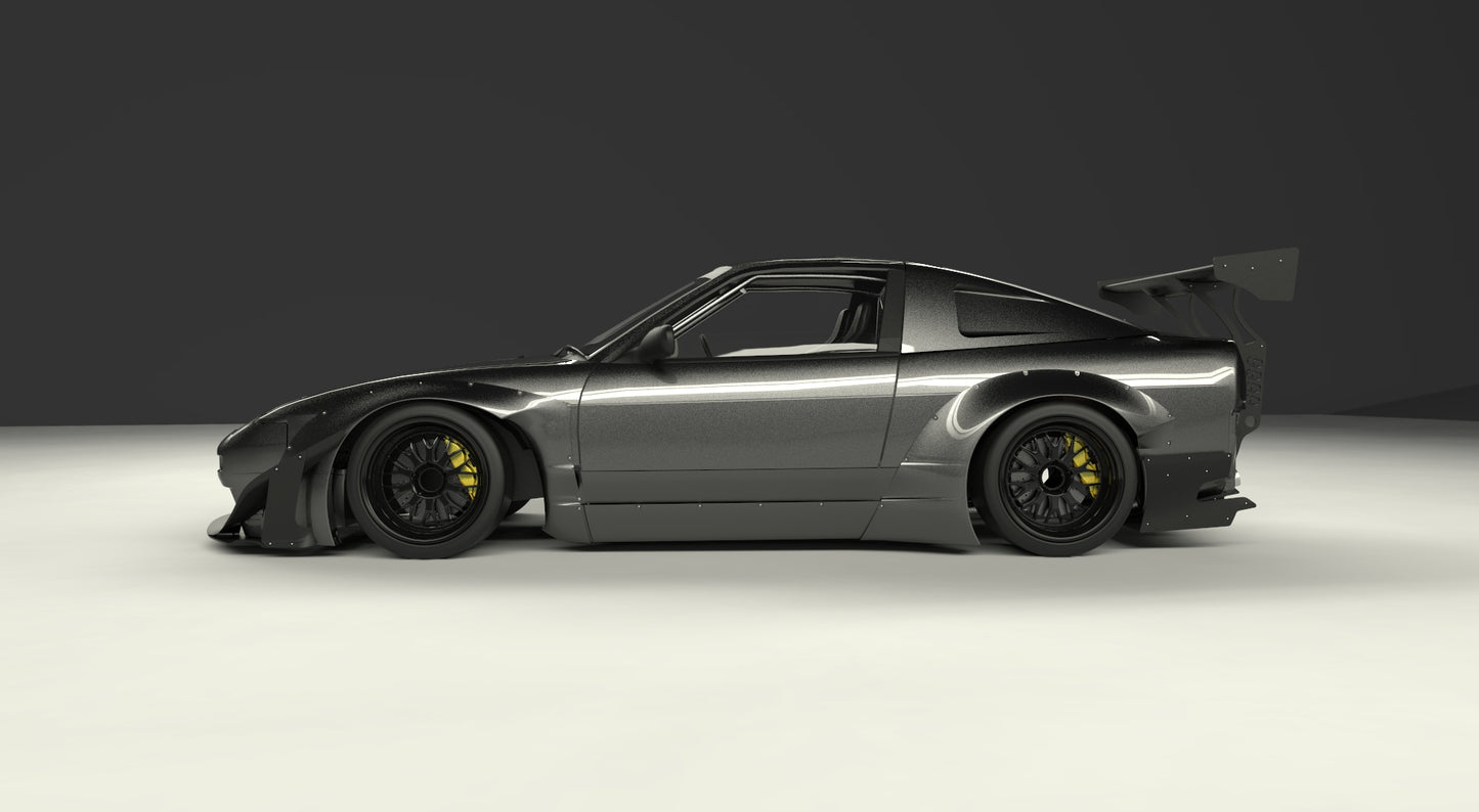 Rocket Bunny Racing | V2.0 Nissan 180SX / 240SX [RPS13] + Wing [Options] | 1989 - 1993