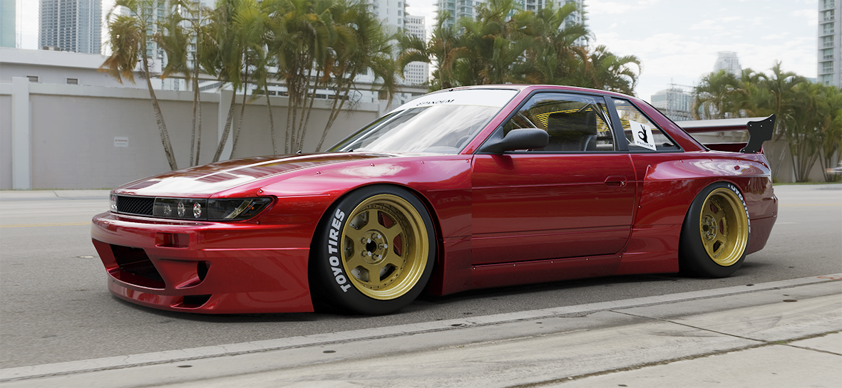Pandem | V3.0 Nissan Silvia [S13] + Wing [Options] | 1989-1993