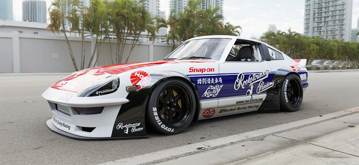 Pandem | V1.0 Nissan 130Z 240ZX 280ZX S130 + Duck Wing | 1969 - 1973