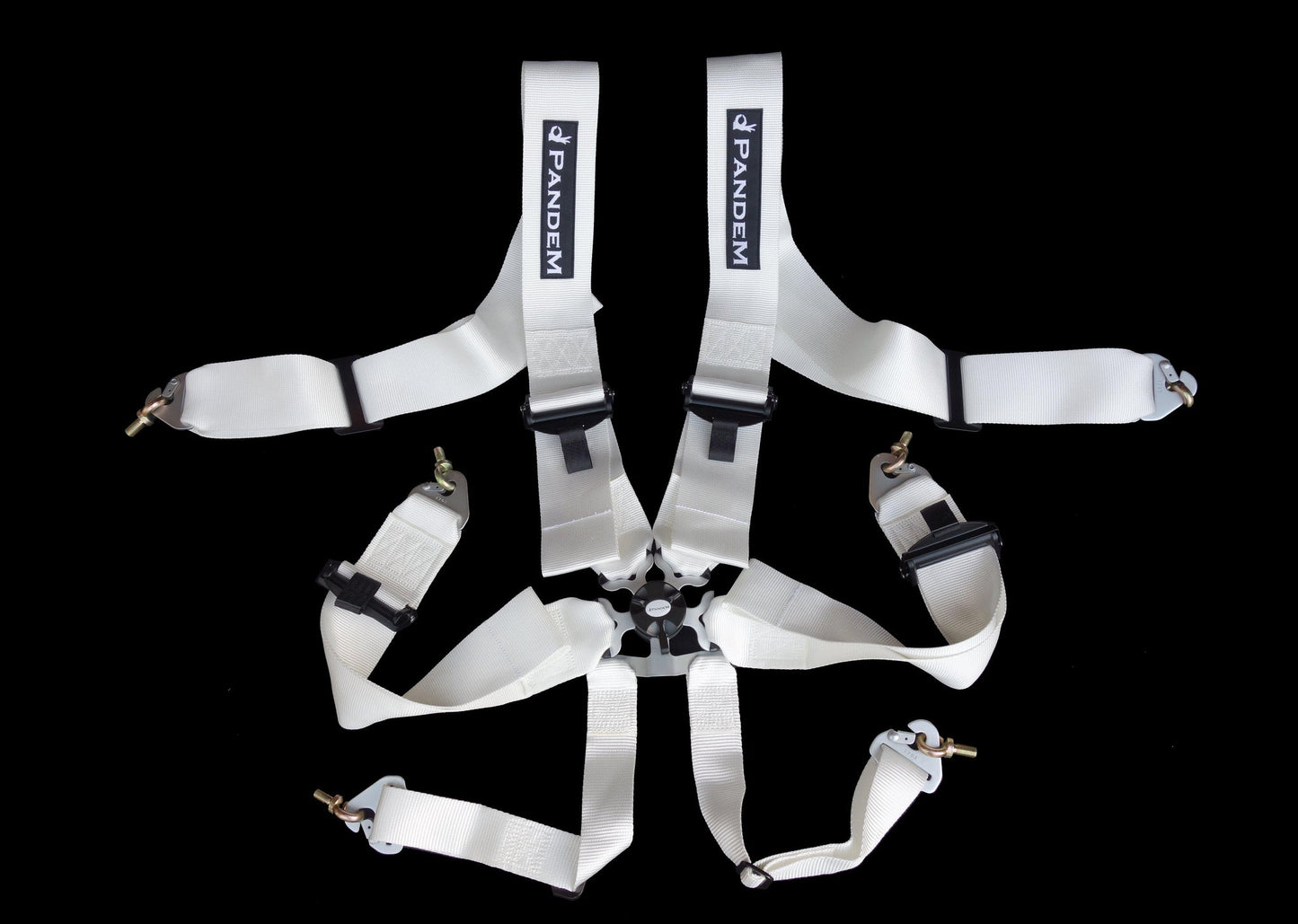 Pandem | 6pt Harness - White